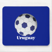 Uruguay Fußball Mousepad (Vorne)
