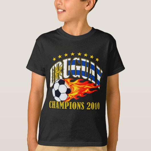 Uruguay-Fußball T-Shirt (Vorderseite)