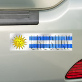 Uruguay-Fußball-T - Shirts und -geschenke Autoaufkleber (Auf Auto)