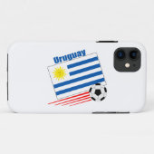 Uruguay-Fußball-Team Case-Mate iPhone Hülle (Rückseite (Horizontal))