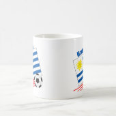 Uruguay-Fußball-Team Kaffeetasse (Mittel)
