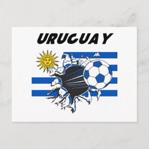Uruguay Futbol Stationery Postkarte