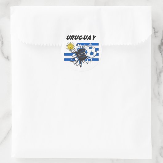 Uruguay Futbol Stickers (Tasche)