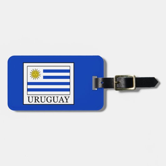 Uruguay Gepäckanhänger (Vorderseite horizontal)