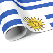 Uruguay Geschenkpapier (Rolleneckpunkt)