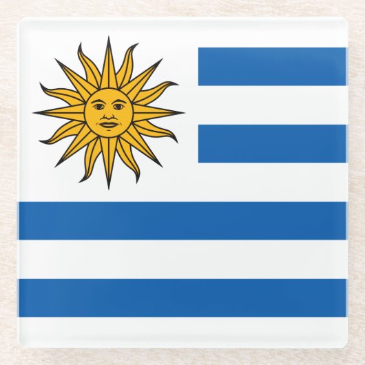 Uruguay Glasuntersetzer (Vorderseite)