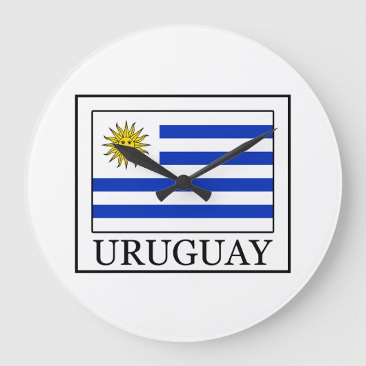 Uruguay Große Wanduhr (Vorderseite)