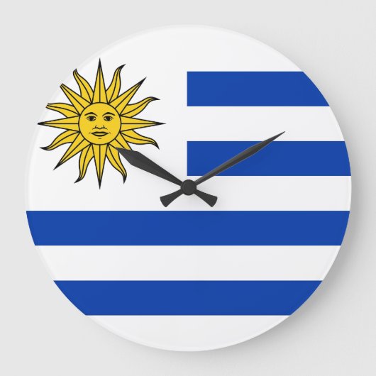 Uruguay Große Wanduhr (Vorderseite)