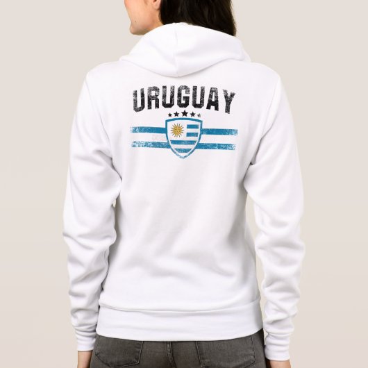 Uruguay Hoodie (Rückseite)