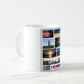 Uruguay - I Liebe - Kaffeetasse (Vorderseite Links)