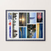 Uruguay - I Liebe - Puzzle (Horizontal)