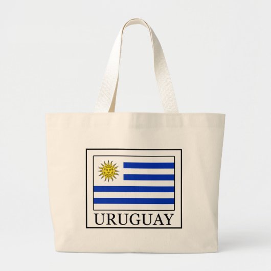 Uruguay Jumbo Stoffbeutel (Vorne)