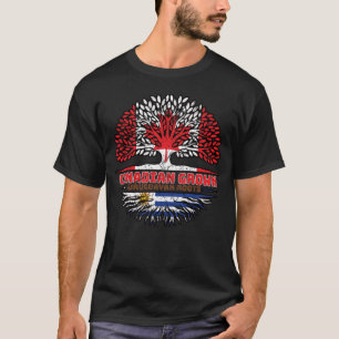 Uruguay - Kanadisches Treuhandflagge in Kanada T-Shirt
