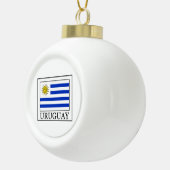 Uruguay Keramik Kugel-Ornament (Rechts)
