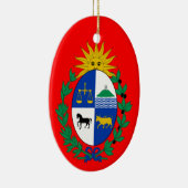 URUGUAY* kundenspezifische Keramik Ornament (Rechts)