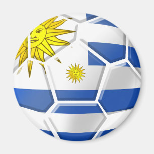 Uruguay-La Celeste uruguayische Magnet