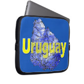 Uruguay Laptopschutzhülle (Vorne Rechts)