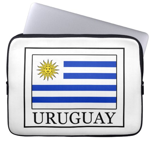Uruguay Laptopschutzhülle (Vorderseite)