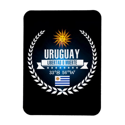 Uruguay Magnet (Vertikal)