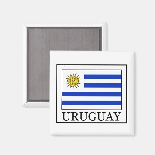 Uruguay Magnet (Vorderseite/Rückseite)