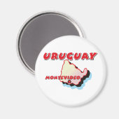 Uruguay Magnet (Vorderseite/Rückseite)