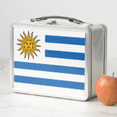 Uruguay Metall Brotdose (Beispiel)