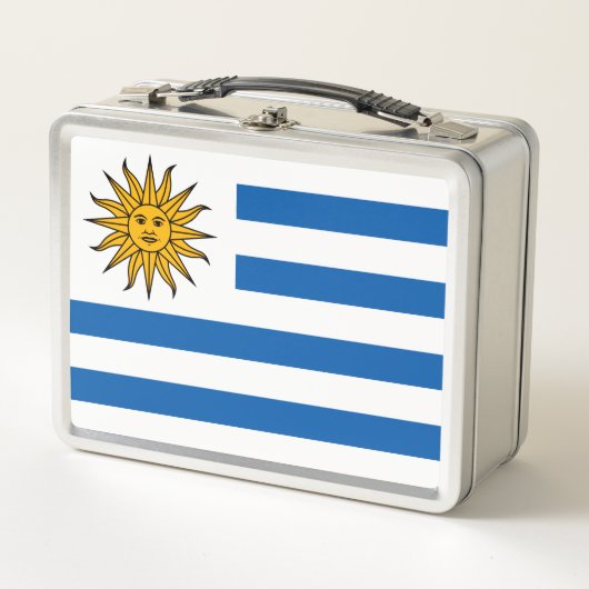 Uruguay Metall Brotdose (Vorderseite)