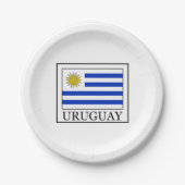 Uruguay Pappteller (Vorderseite)