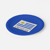 Uruguay Pappteller (Schrägansicht)