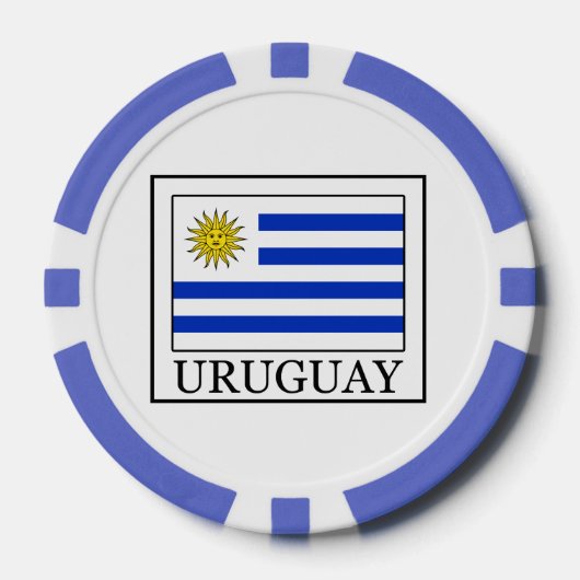 Uruguay Pokerchips (Vorderseite)