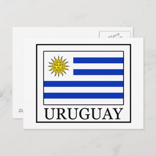 Uruguay Postkarte (Vorne/Hinten)