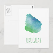 Uruguay Postkarte (Vorne/Hinten)
