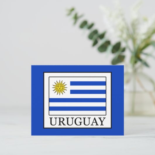 Uruguay Postkarte (Stehend Vorderseite)