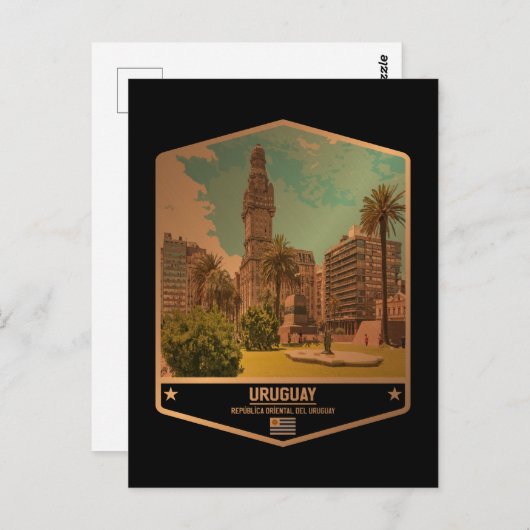 Uruguay Postkarte (Vorne/Hinten)