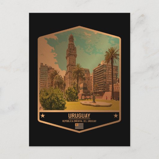 Uruguay Postkarte (Vorderseite)