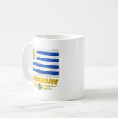 ‚Uruguay Pride‘ Kaffeetasse (Vorderseite Links)