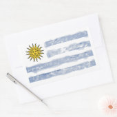 Uruguay Rechteckiger Aufkleber (Umschlag)