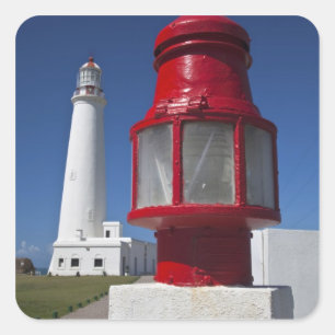 Uruguay, Rocha Department, La Paloma. Cabo Santa Quadratischer Aufkleber