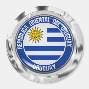 Uruguay-Runde Emblem Magnet