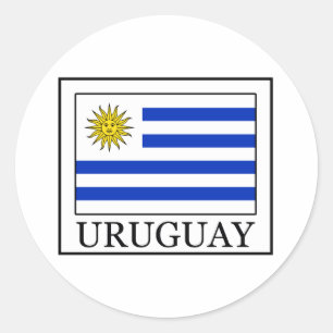 Uruguay Runder Aufkleber