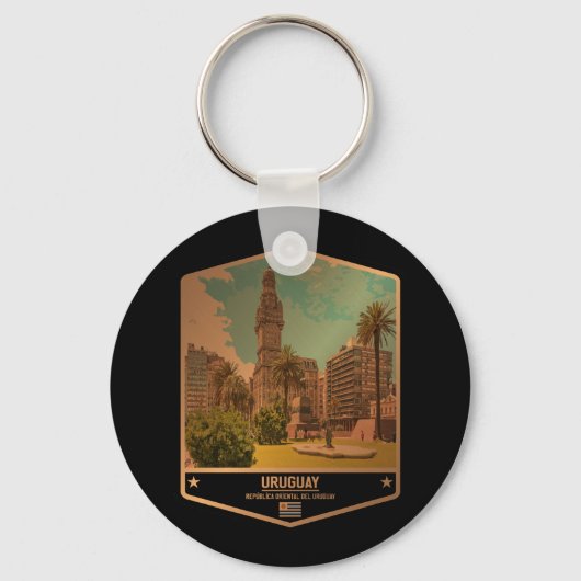 Uruguay Schlüsselanhänger (Vorderseite)