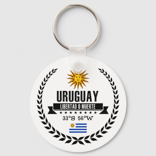Uruguay Schlüsselanhänger (Vorderseite)