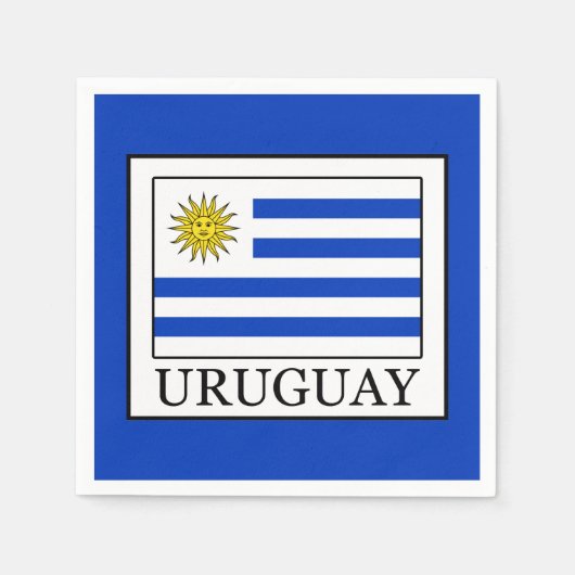 Uruguay Serviette (Vorderseite)