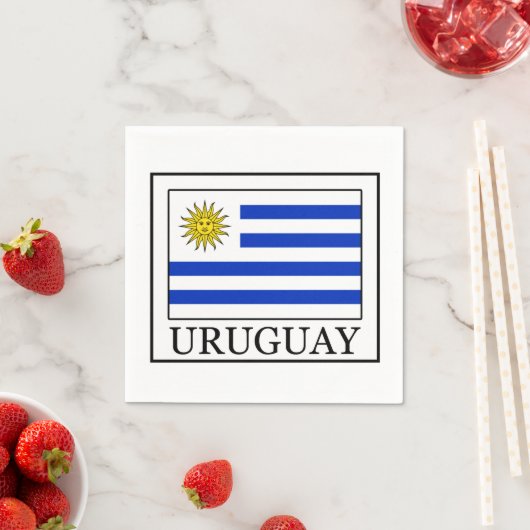 Uruguay Serviette (Beispiel)