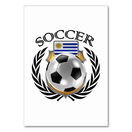 Uruguay Soccer 2016 Fangerät Tischnummer (Rückseite)