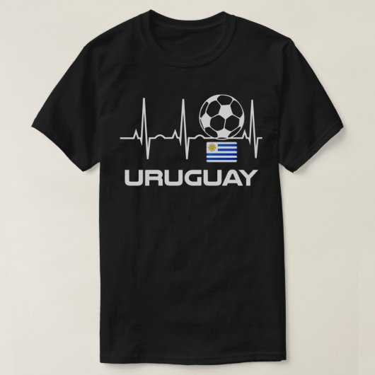 Uruguay Soccer Jersey Uruguay Futbol Gift T-Shirt (Design vorne)