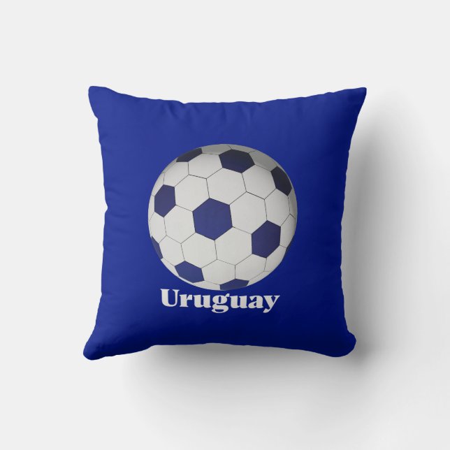 Uruguay Soccer Kissen (Rückseite)