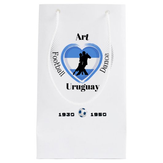 Uruguay Soccer Kleine Geschenktüte (Vorderseite)