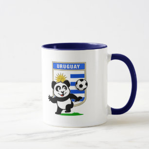 Uruguay Soccer Panda Tasse