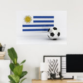 Uruguay Soccer Poster (Heimbüro)
